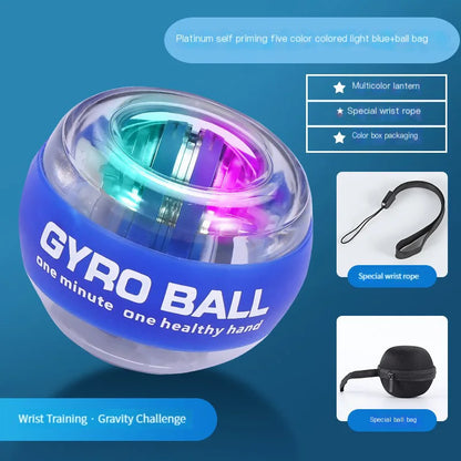 Power Spin LED Wrist Gym Ball