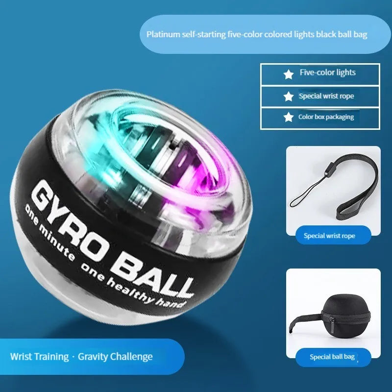 Power Spin LED Wrist Gym Ball