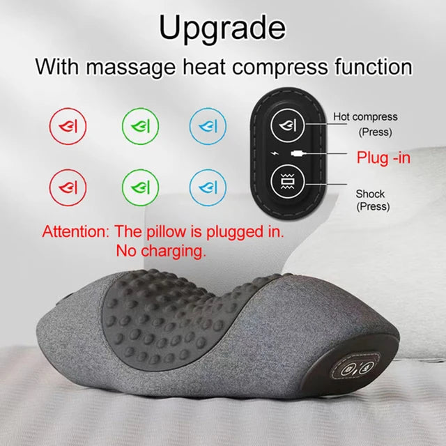 ComfortZone Electric Neck Massager Pillow