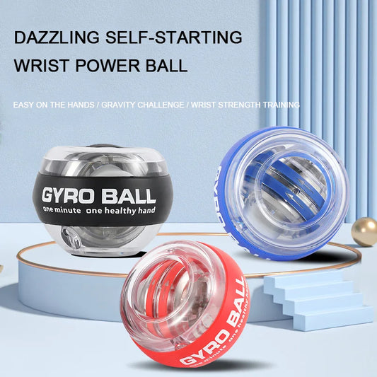 Power Spin LED Wrist Gym Ball