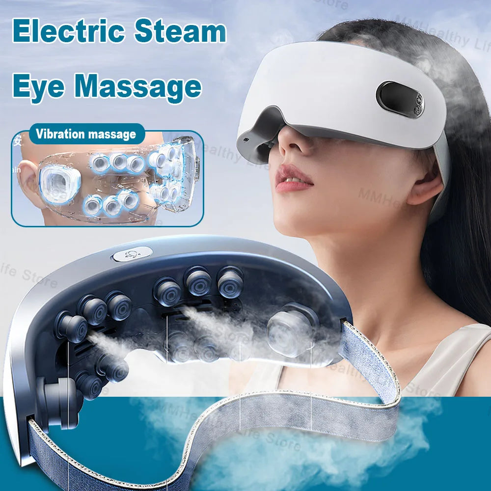 TranquilEyes Bluetooth Steam Massager