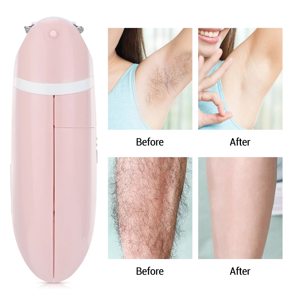 PinkGo Women's Electric Razor