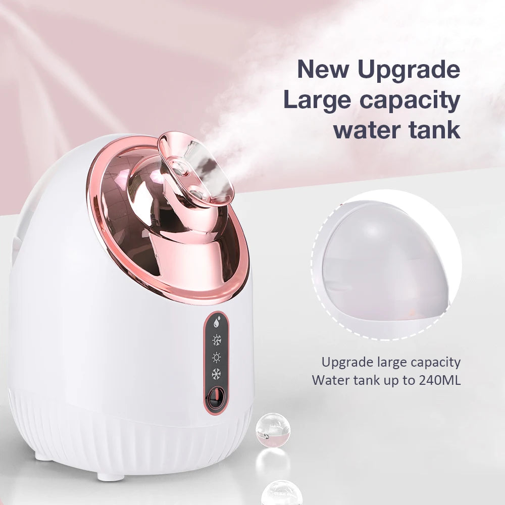 LuxGlow Nano Face Spa Steamer