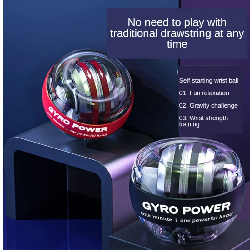 Power Spin LED Wrist Gym Ball